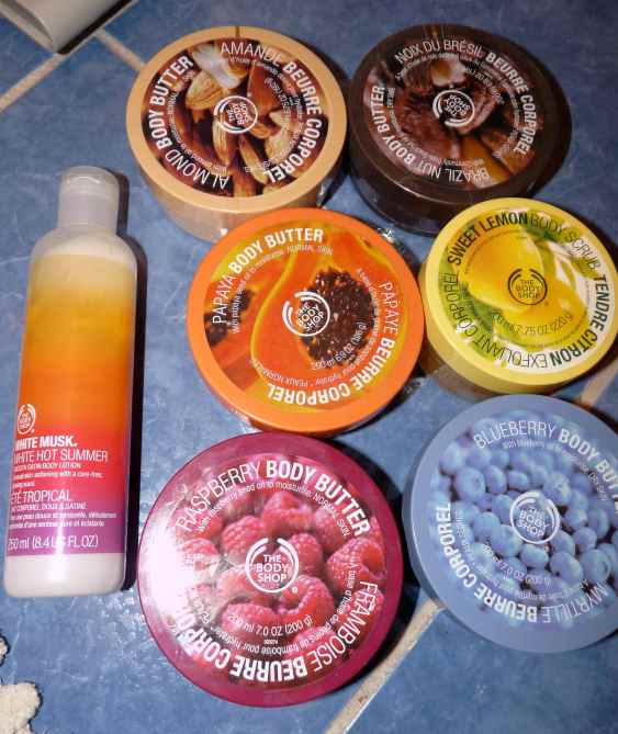 the body shop corps beurre amande