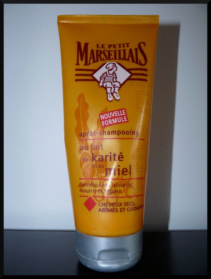 Petit Marseillais après-shampooing miel karité cheveux